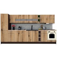 Bucatarie MARINA NEW 370 B Wenge / Decor K365